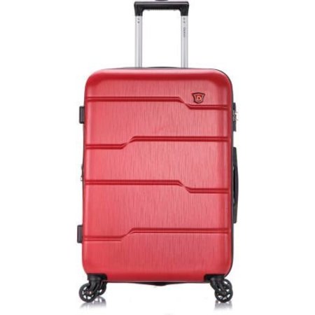 RTA PRODUCTS LLC DUKAP Rodez Lightweight Hardside Luggage Spinner 24" - Red DKROD00M-RED